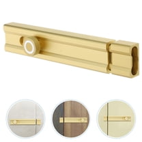 LOLIPPYY Flat Design Slide Latch for Door Inside Door Lock with Golden Set