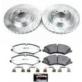 thumbnail image 3 of PowerStop Front Z36 Truck & Tow Carbon-Fiber Ceramic Brake Pad and Drilled and Slotted Rotor Kit Fits: LAND ROVER Select Models K6719-36, 3 of 9