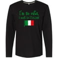 thumbnail image 3 of Inktastic So Cute Italian Long Sleeve T-Shirt, 3 of 5