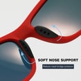 thumbnail image 5 of Polarized Sports Sunglasses for Men and Women UV400 Protection Wrap Around Goggles for Driving Fishing Cycling Running Windproof Eyewear with Lanyard Strap B B, 5 of 7