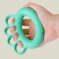 thumbnail image 3 of Anillo de agarre de cinco dedos para ejercicios de rehabilitación con agarre de silicona Dispositivo de entrenamiento de fitness para dedos para niños Anillo de agarre deportivo profesional, 3 of 6
