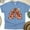 CarolinaBlue, variant on Artistic Lungs Graphic T-Shirt for Men and Women, Casual Streetwear Tee, Maroon, Size XL