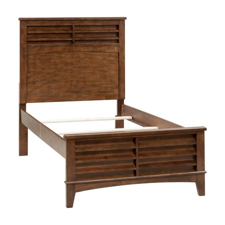 Liberty Chelsea Square - Liberty Furniture Industries Chelsea Square Youth Panel Bed - Burnished Tobacco