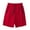 Red, variant on Women Mens Workout Shorts Quick Dry Breathable Drawstring Athletic Running Gym Shorts with Pockets