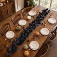 thumbnail image 3 of YiFudd Black Halloween Maple Leaf Garland, 78.7in Soft Flexible Rattan Vine for Fall Porch Mantel Window Decor, 3 of 7