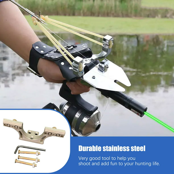 Handheld Slingshot Release Device, Portable Durable Bow Head For Outdoor  Sports Hunting Fishing 