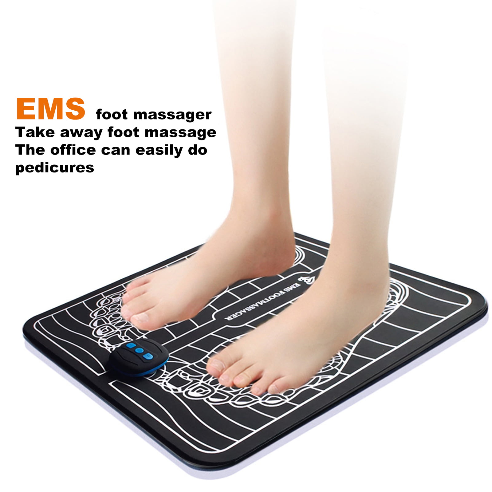 Electric Ems Foot Massager - YouTube