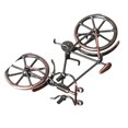 thumbnail image 3 of Wosthever Modelo de bicicleta clásica, artesanía de escritorio única para materiales de decoración del hogar, accesorios de decoración del Decoración del hogar, 3 of 6