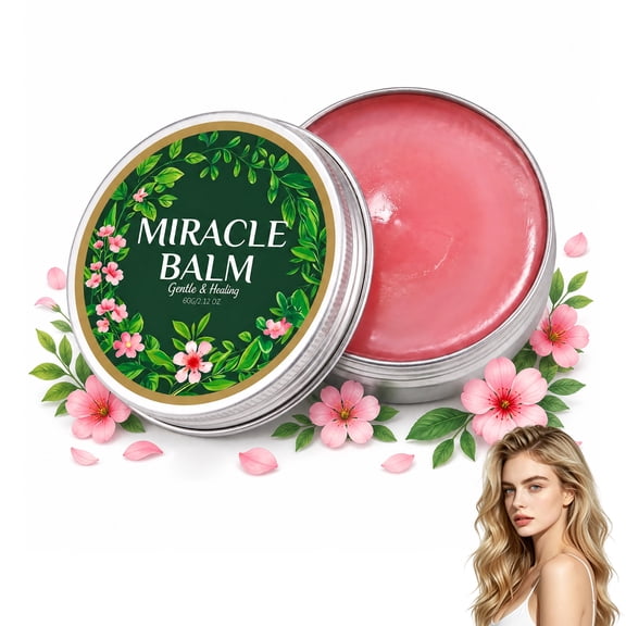 Miracle Botanical Leg Care Balm with Arnica & Centella Asiatica, Moisturizing Massage Cream for Dry Skin and Everyday Body Care