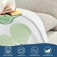 thumbnail image 4 of Yayeee Throw Blanket for Couch Soft Warm 50" x 60" Sofa Chair Bed Decoration, Green Floral, 4 of 7