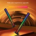 thumbnail image 1 of Luz de ambiente con captación RGB, luz de ritmo musical controlada por voz, luz de captación LED creativa de inducción de escritorio para automóvil colorida, 1 of 5