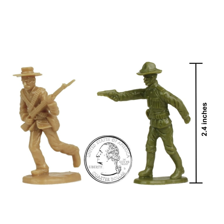 BMC Border Wars US Army vs. Mexican Villistas - 34pc Soldier