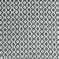 thumbnail image 3 of LR Home Insignia Cotton Pillow Set of 2 in Gray/Ivory, 18" x 18", 3 of 4