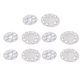 thumbnail image 2 of Round Paint Tray, 10Pcs Metal Paint Tray 10 And 6 Wells  For Acrylic, 2 of 8
