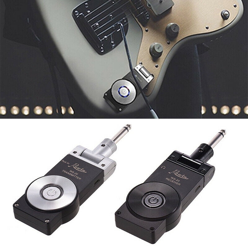 Rowin WS20 2.4GBS Wireless Rechargeable Electric Guitar Bass Audio