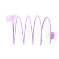 thumbnail image 3 of Maytalsory Foldable Indoor Cat Tunnel S Type Playing Tent Durable Spring Portable Toy Purple S Plush Ball 1Set, 3 of 6