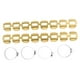 thumbnail image 3 of Tubo De Silenciador De Calor Para R1200 F800 F700 GS Plateado / Dorado - Oro y negro, 3 of 9