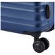 thumbnail image 4 of Equipaje Amazon Basics con tapa rígida expandible de 21 pulgadas, azul marino, 4 of 4