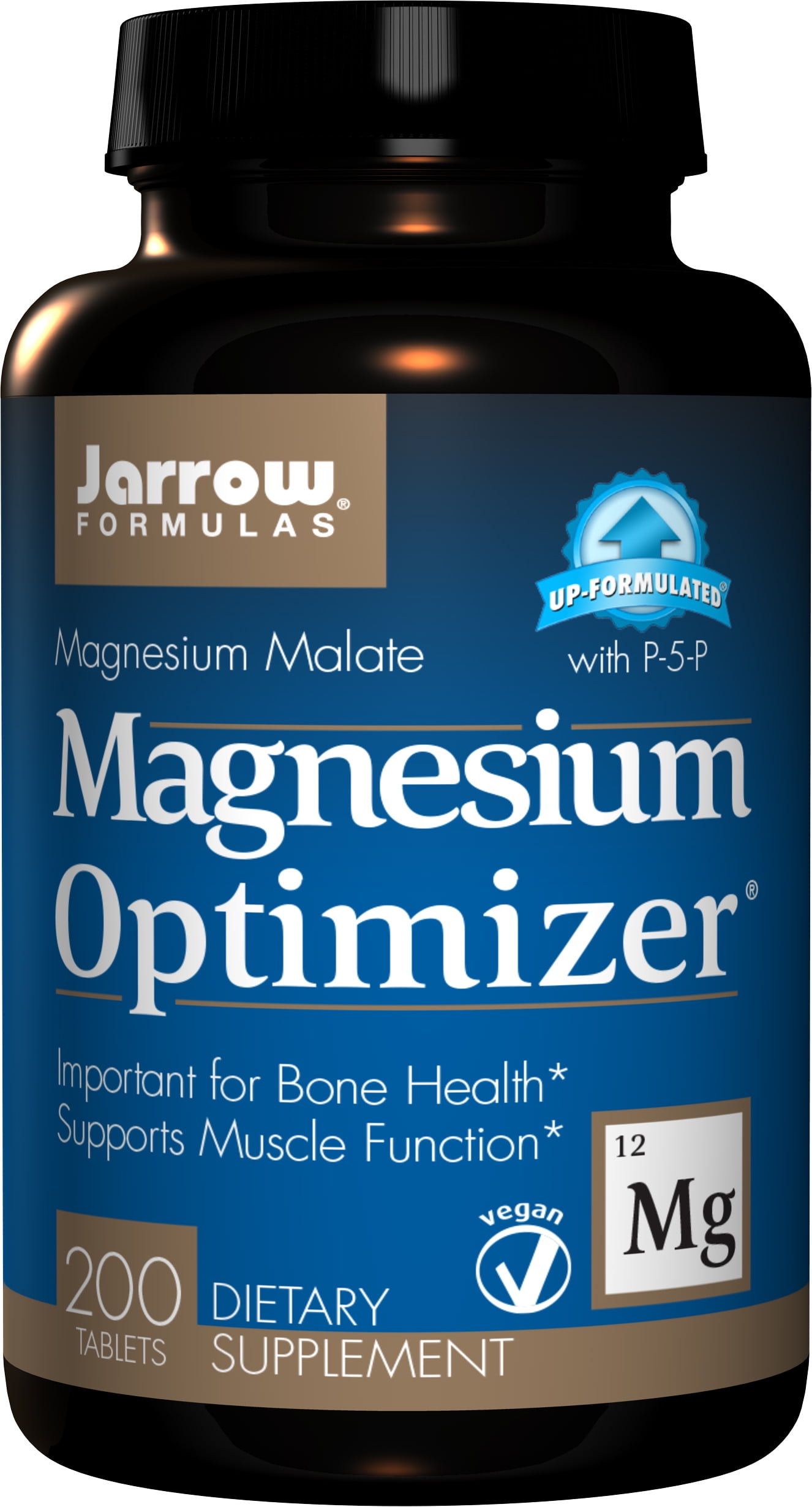 Jarrow Formulas Magnesium Optimizer, Important for Bone Health, 200 Tablets