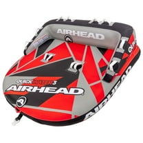 Airhead AHT50188RBK QUICK WATER 3-Rider Towable Tube - Red/Black