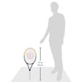thumbnail image 3 of Raqueta de tenis Wilson Profile para adultos, recreativa, azul/naranja, 3 of 5