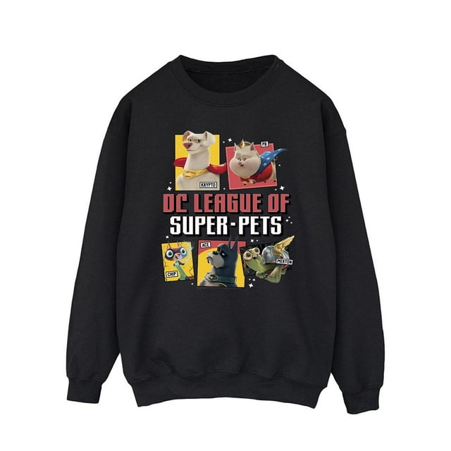 DC Comics Sweat-Shirt Profil Ligue des Super-Animaux pour Hommes
