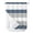 blue, variant on No Hook Shower Curtain with Snap-in Liner, Pink Grey Stripe Waterproof Fabric Bathroom Curtains, Modern Art Horizontal Striped Bath Curtains & Mesh Top Window Stall 48"x72"