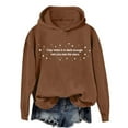 thumbnail image 3 of SIYUDAN Hoodies for Women Long Sleeve Hoodie Pullover Hoodie Sweatshirt Graphic HoodieOrange Hoodies Winter Tops for women 's Fashion Hoodies & Sweatshirts, 3 of 3