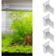 thumbnail image 5 of Fishtanks Aquarium Aquarium Lids 4pcs Tank Glass Cover Clip Aquarium Stands Stainless Steel Fish Tank Glass Cover Clamps Support Holder Aquarium Lid Holder Glass Tank 10 Gallon Aquarium Lid, 5 of 5
