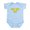 Sky Blue, variant on CafePress - Tre Kronor Body Suit - Baby Light Bodysuit, Size Newborn - 24 Months