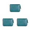 thumbnail image 2 of Sonducket monedero hombre bolsa de dinero corta mini billetera bolsillo tarjetero de bloqueo rfid gran capacidad para bolsa de negocios azul Type1 NO1, 2 of 6