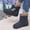 Navy, variant on Women Winter Snow Boots, Windproof Non-Slip Thermal Casual Mid-Calf Boots Navy Size 5.5