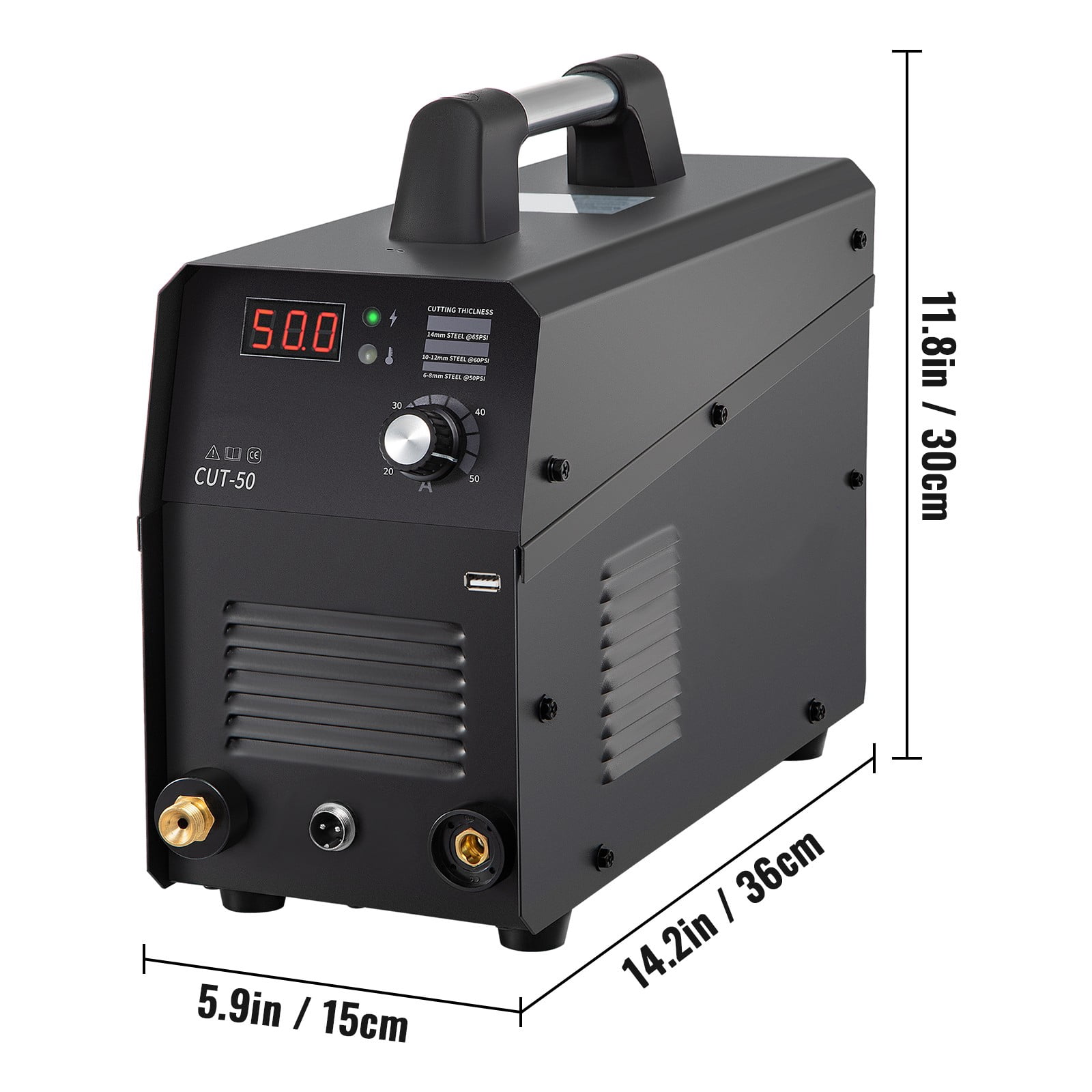 BENTISM CUT-50 50 Amp Plasma Cutter, 110V/220V with IGBT Technology