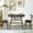 Gray 08, variant on Small Dining Table Sets for 2, Brown Kitchen Dining Set Table and 2 Chairs with Metal Frame and Wine Rack, Compact Space Industrial Breakfast Nook Dining Set for Apartment Kitchen, JA1544