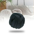 thumbnail image 4 of Chunky Wool Yarn Washable DIY Hand Knitting Crocheting Cushion Rug Yarn for Arm Knitted Blanket Mat Gray, 4 of 9