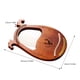 thumbnail image 4 of Instrumento de cuerda de caja de resonancia de arpa de lira de madera de 16 cuerdas con afinación, 4 of 7