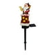 thumbnail image 2 of Luces solares de Papá Noel para jardín | Decoraciones de resina para exteriores con estacas | Estatua impermeable pintada a mano para patio y jardín, 2 of 5