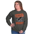 thumbnail image 3 of Hunter Hungry Must Hunt Crosshairs Sweatshirt for Men or Women Brisco Brands S, 3 of 6
