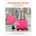 thumbnail image 4 of KFFKFF Rolling Laptop Bag, compatible With Laptops up to 17.3 Inches, Rolling Briefcase, Tote Bag, 4 of 9