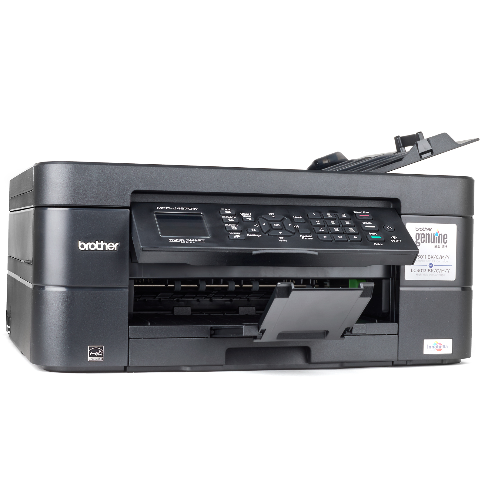 Brother Work Smart Series MFC-J497DW Wireless All-In-One Inkjet Printer (USED) - image 3 of 5
