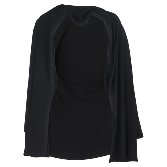 Pre-Owned The Row Open-Front Cardigan in Black Wool