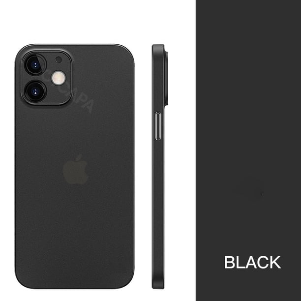 Funda ultrafina de PP para iPhone 14 13 12 Mini 11 Pro Max X XR XS, funda mate para iPhone SE 2 7 8 Plus, fundas delgadas transparentes a prueba de golpes Tan Jianjun unisex