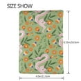 thumbnail image 3 of Pofeuu Snake And Floral Print Travel Document Organizer Passport Holder Men Women for Family (6.5 in x 4.5 in),Wallet Holder Credit Card Clutch Bag Case, 3 of 5