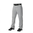thumbnail image 6 of Alleson Athletic B41485715 Pinstripe Baseball Pants, White & Red - Large, 6 of 8