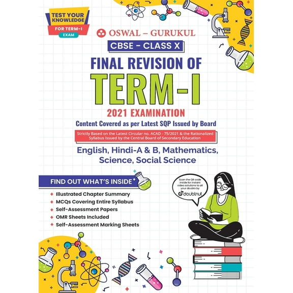 CBSE Final Revision Guide for subjects: Term I Class 10 2021 Examination, (Paperback)