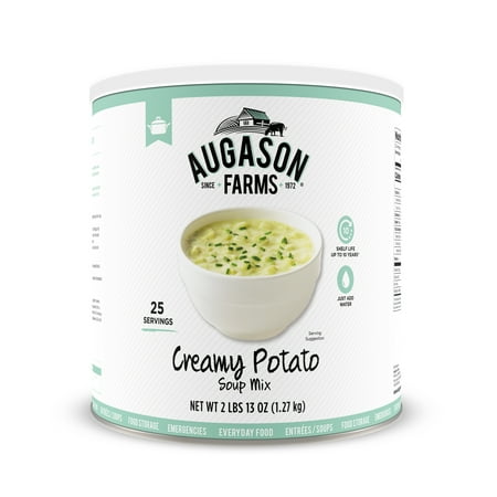 Augason Farms Creamy Potato Soup Mix 2 lbs 12 oz No. 10