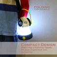 thumbnail image 4 of Lanterne de Camping pour Enfants à DEL avec Lampe Frontale - 2 Modes d'Éclairage / Poignée Rabattable / Adaptée aux Enfants / Lanterne à Piles pour le Camping, les Urgences, les Ouragans et la Pêche, 4 of 5