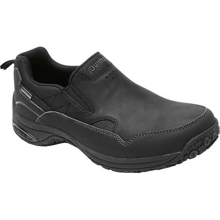 

Men s Dunham Cloud Plus Slip On Sneaker Black Leather