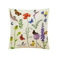thumbnail image 2 of Cateissary Funda de cojín estilo campo para decoración del hogar, hipoalergénica, sin hilos sueltos y exquisita artesanía. Jardín y Patio tres 45*45 CM, 2 of 6