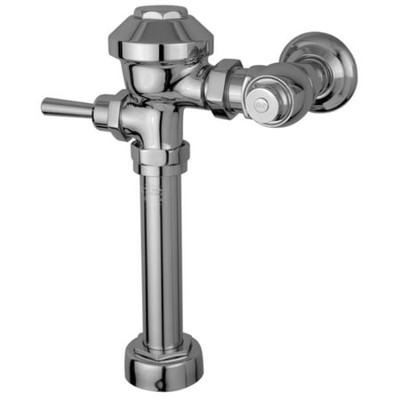 Aquaflush® Exposed Manual Diaphragm Flush Valve with 1.6 gpf  Sweat Solder Kit  Cast Wall Flange in Chrome